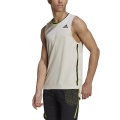 adidas Sleeveless Tennis T-shirt Primeblue (recycled polyester) HEAT.RDY alumina Men